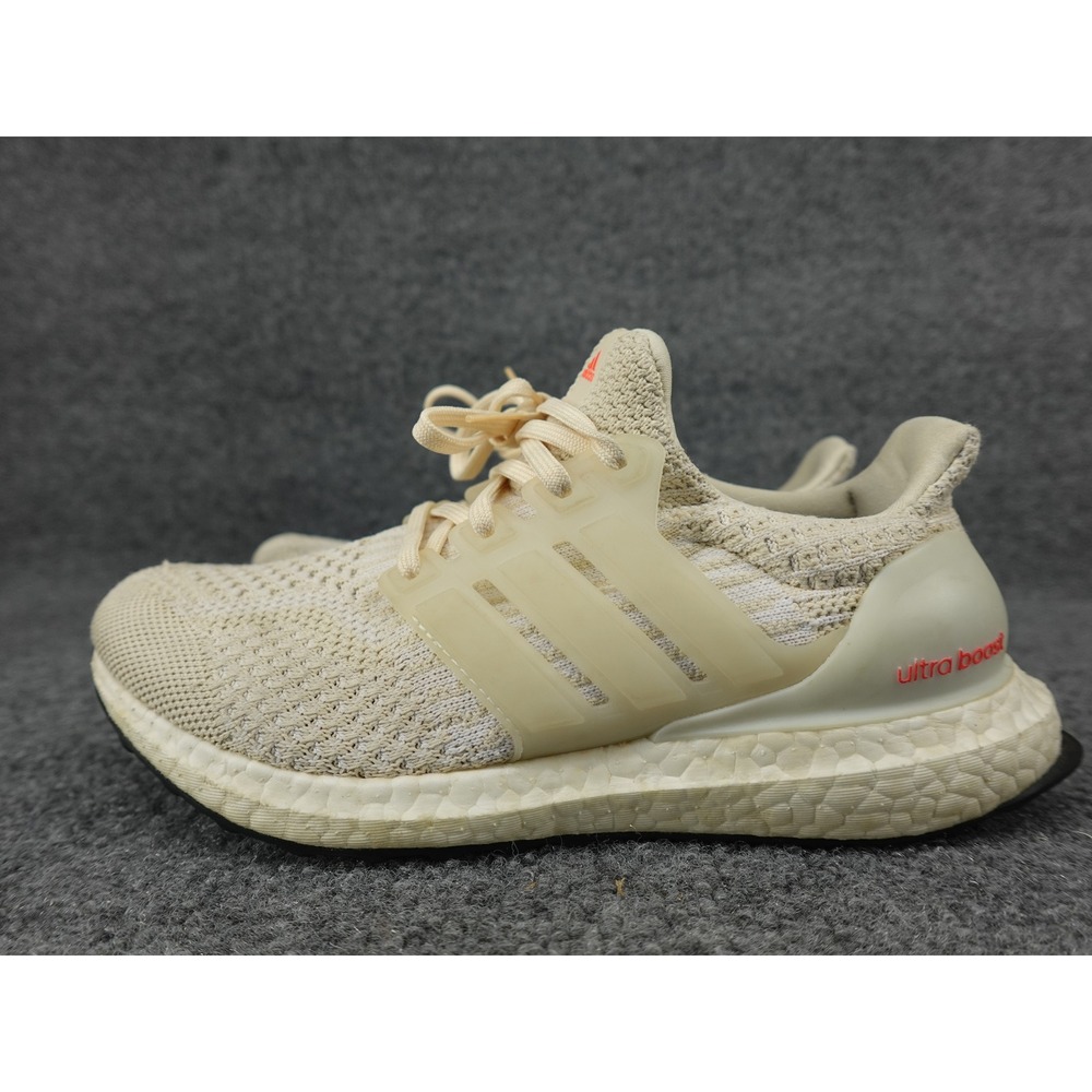 Adidas UltraBoost 5.0 DNA Women 7 Cream White GZ0447 Primeknit Running Shoes
